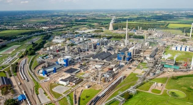: Chemelot industrial site, Geleen, Netherlands.